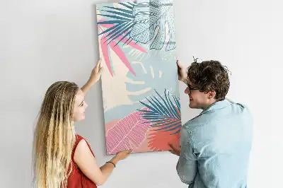 Magnettafel zum Beschreiben in Pastellfarben