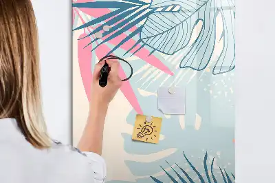 Magnettafel zum Beschreiben in Pastellfarben