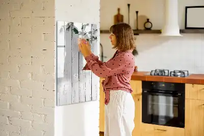 Magnettafel beschreibbare Holzpaneele