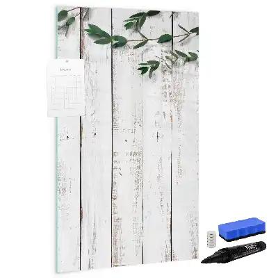Magnettafel beschreibbare Holzpaneele