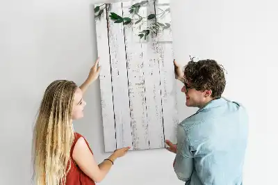 Magnettafel beschreibbare Holzpaneele