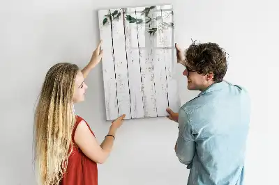 Magnettafel beschreibbare Holzpaneele