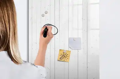 Magnettafel zum Schreiben aus Naturholz