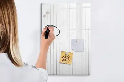 Magnettafel zum Schreiben aus Naturholz