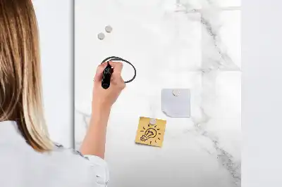 Magnettafel zum Beschreiben in Marmoroptik