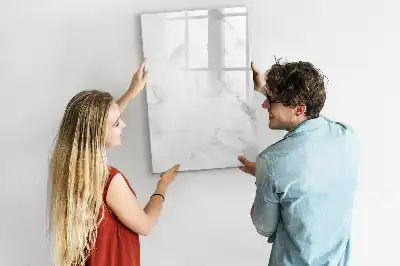 Magnettafel zum Beschreiben in Marmoroptik