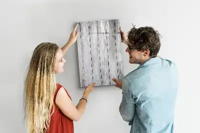 Magnettafel zum Schreiben aus bemaltem Holz