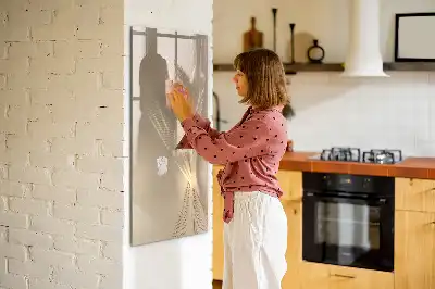 Magnettafel zum Schreiben Motiv Abstraktes Licht