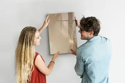 Magnettafel zum Schreiben Motiv Abstraktes Licht