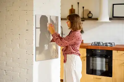 Magnettafel zum Schreiben Motiv Abstraktes Licht
