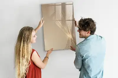 Magnettafel zum Schreiben Motiv Abstraktes Licht