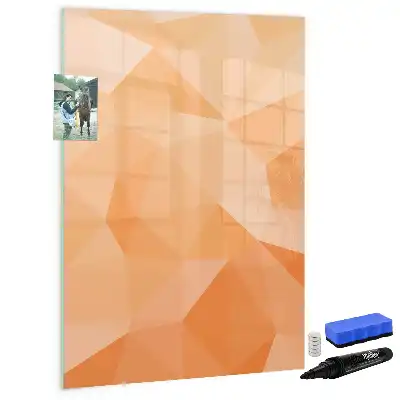 Magnettafel beschreibbar mit Dreieck-Abstraktion