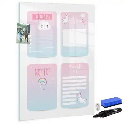 Einhorn-Planer magnetische Schreibtafel