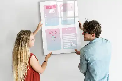 Einhorn-Planer magnetische Schreibtafel