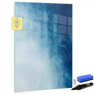 Magnettafel beschreibbar mit Motiv Wasser Abstraktion