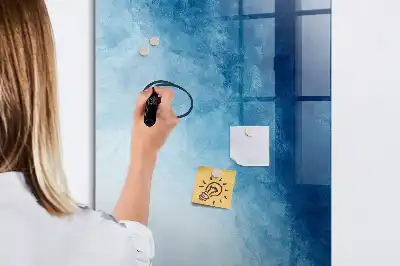 Magnettafel beschreibbar mit Motiv Wasser Abstraktion