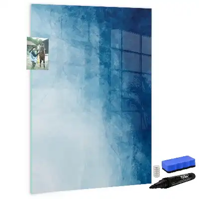 Magnettafel beschreibbar mit Motiv Wasser Abstraktion
