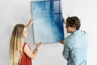 Magnettafel beschreibbar mit Motiv Wasser Abstraktion