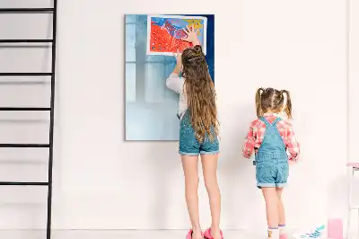 Magnettafel beschreibbar mit Motiv Wasser Abstraktion