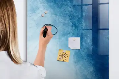 Magnettafel beschreibbar mit Motiv Wasser Abstraktion