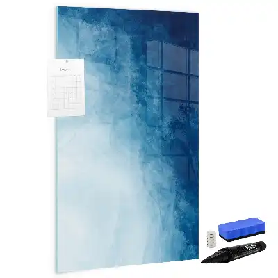 Magnettafel beschreibbar mit Motiv Wasser Abstraktion