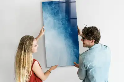 Magnettafel beschreibbar mit Motiv Wasser Abstraktion