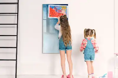 Magnettafel beschreibbar mit Motiv Wasser Abstraktion