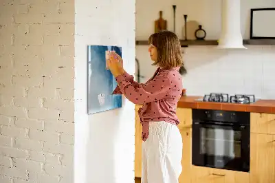 Magnettafel beschreibbar mit Motiv Wasser Abstraktion