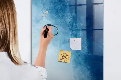Magnettafel beschreibbar mit Motiv Wasser Abstraktion