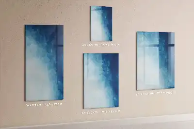 Magnettafel beschreibbar mit Motiv Wasser Abstraktion