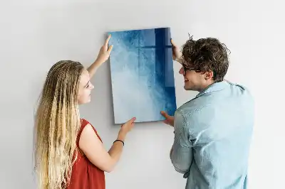 Magnettafel beschreibbar mit Motiv Wasser Abstraktion