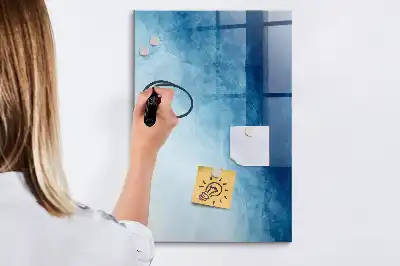 Magnettafel beschreibbar mit Motiv Wasser Abstraktion