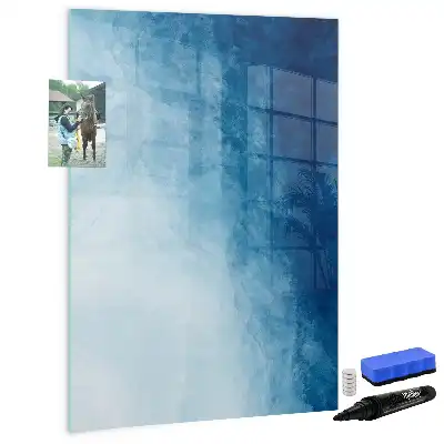 Magnettafel beschreibbar mit Motiv Wasser Abstraktion