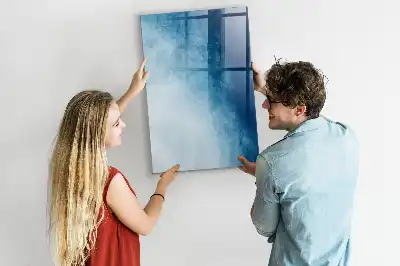 Magnettafel beschreibbar mit Motiv Wasser Abstraktion