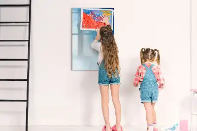 Magnettafel beschreibbar mit Motiv Wasser Abstraktion
