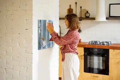 Magnettafel zum Beschriften Motiv Meereszubehör