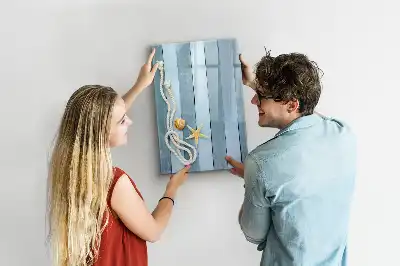 Magnettafel zum Beschriften Motiv Meereszubehör