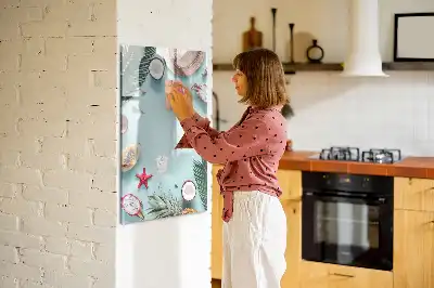 Magnettafel zum Schreiben Motiv Sommerkomposition