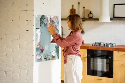 Magnettafel zum Schreiben Motiv Sommerkomposition