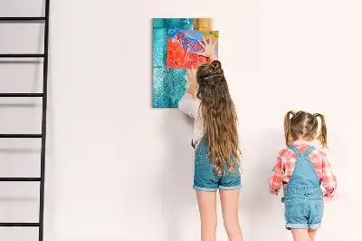Beschreibbare Magnettafel mit Meeresstrand Motiv