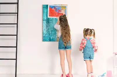 Beschreibbare Magnettafel mit Meeresstrand Motiv
