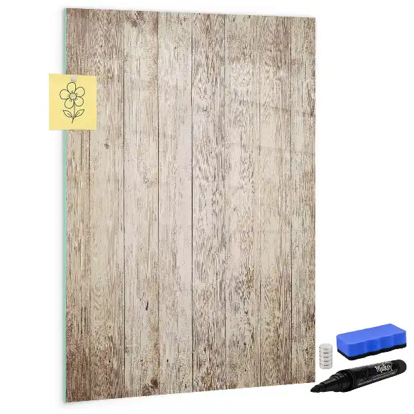 Magnettafel zum Schreiben aus Holz