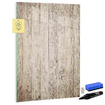 Magnettafel zum Schreiben aus Holz