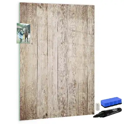 Magnettafel zum Schreiben aus Holz