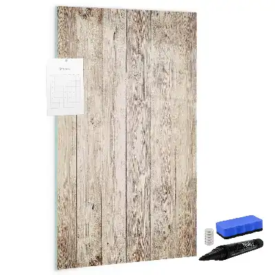 Magnettafel zum Schreiben aus Holz