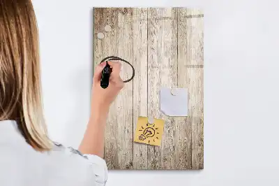 Magnettafel zum Schreiben aus Holz