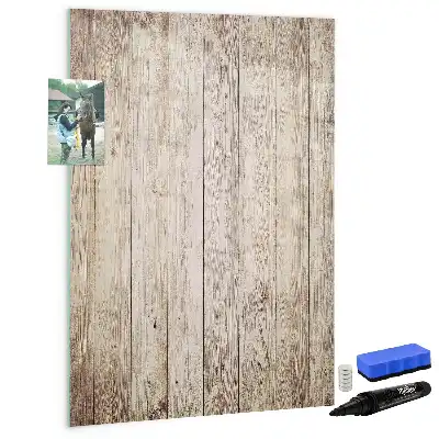 Magnettafel zum Schreiben aus Holz