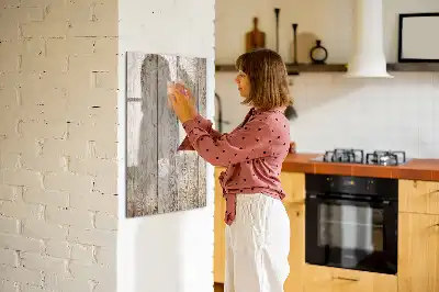 Magnettafel zum Schreiben aus Holz