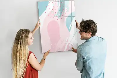 Magnettafel zum Schreiben mit Motiv Muster-Abstraktion