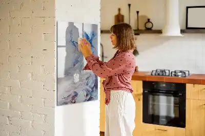 Magnettafel zum Beschreiben im Design Malerische Abstraktion